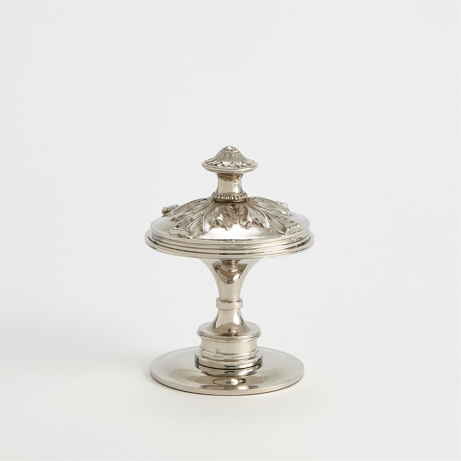 Newel Cap Sculpture-Global Views-GVSA-8.83013-Decorative ObjectsStyle 2-Nickel-3-France and Son