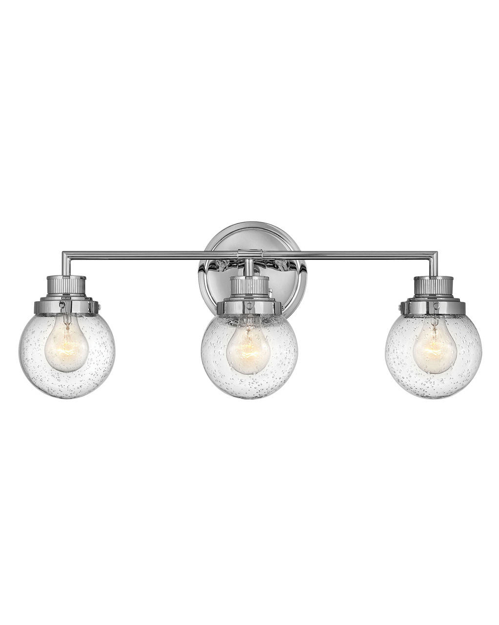 Bath Poppy - Three Light Vanity-Hinkley Lighting-HINKLEY-5933CM-Bathroom LightingChrome-2-France and Son