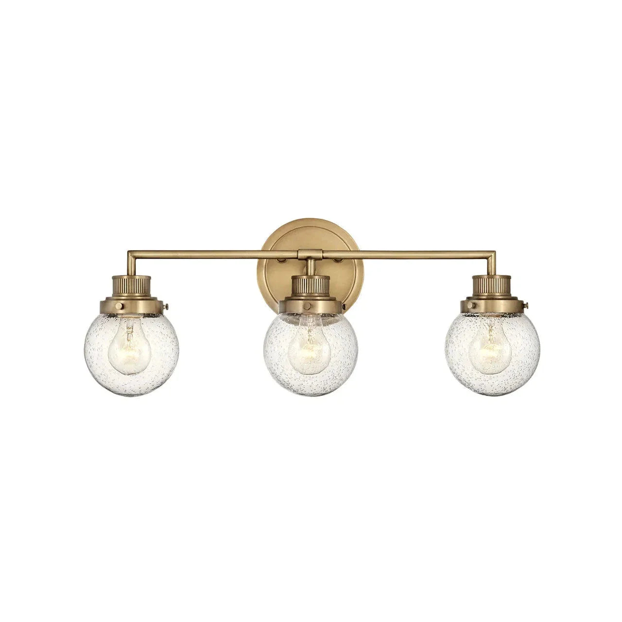 Bath Poppy - Three Light Vanity-Hinkley Lighting-HINKLEY-5933HB-Bathroom LightingHeritage Brass-1-France and Son