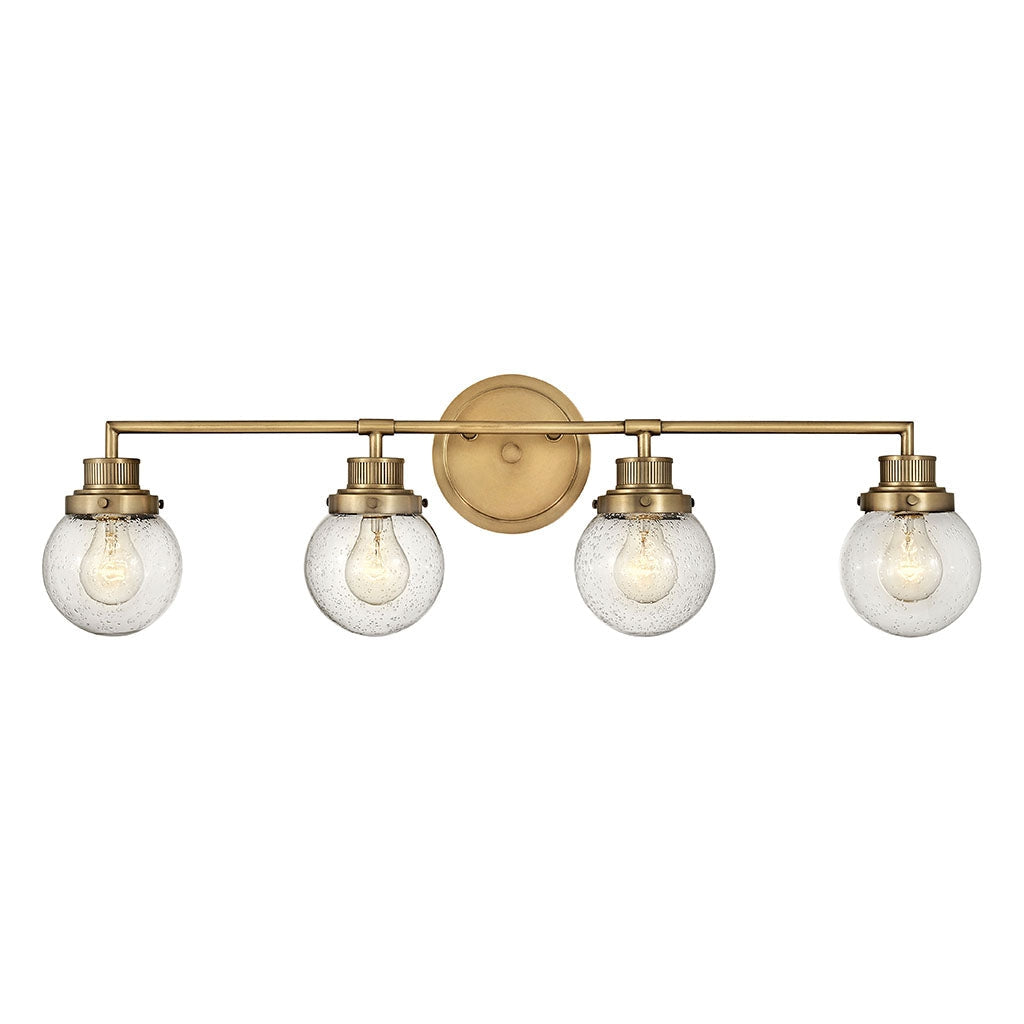 Bath Poppy Four Light Vanity-Hinkley Lighting-HINKLEY-5934HB-1-Bathroom VanityHeritage Brass-1-France and Son