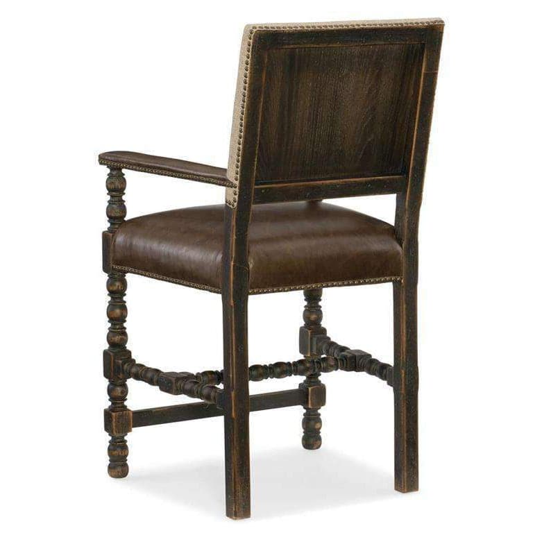 Comfort Counter Stool-Hooker-HOOKER-5960-25350-BLK-Bar Stools-2-France and Son