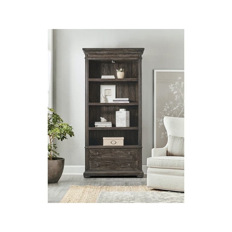 Traditions Bookcase-Hooker-HOOKER-5961-10545-89-Bookcases & Cabinets-2-France and Son