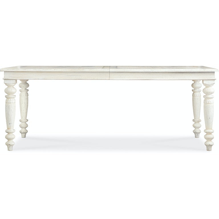 Traditions Rectangle Dining Table with Two 22-inch leaves-Hooker-HOOKER-5961-75200-02-Dining TablesWhite-8-France and Son