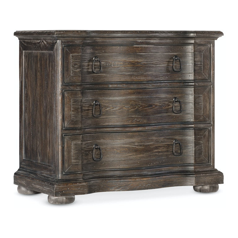 Three-Drawer Nightstand-Hooker-HOOKER-5961-90016-89-NightstandsBrown-2-France and Son