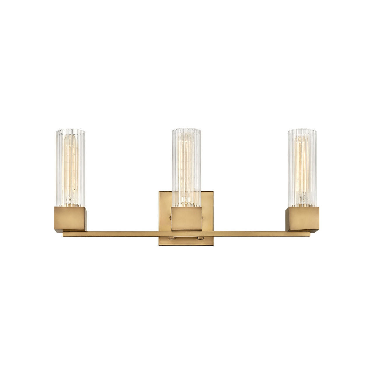 Bath Xander - Three Light Vanity-Hinkley Lighting-HINKLEY-5973HB-Bathroom VanityHeritage Brass-1-France and Son