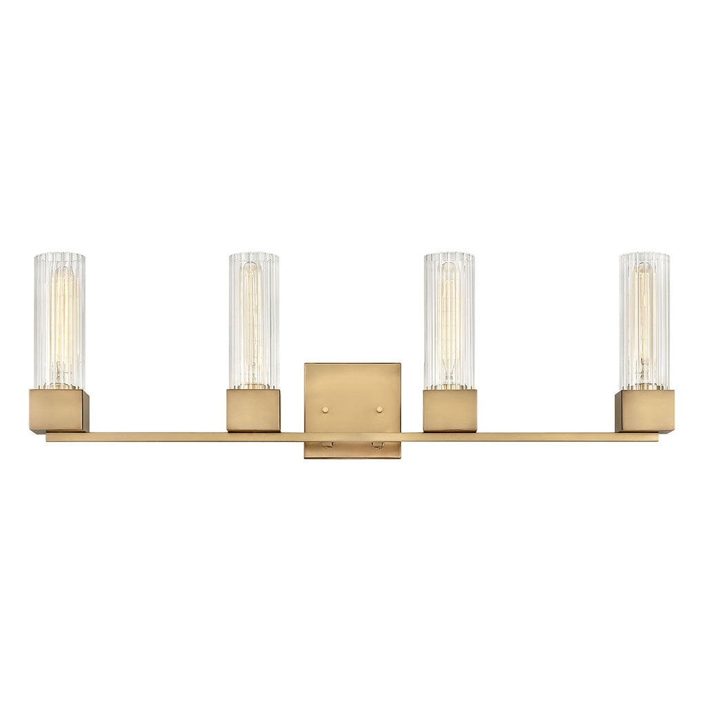 Bath Xander - Four Light Vanity-Hinkley Lighting-HINKLEY-5974HB-Bathroom VanityHeritage Brass-1-France and Son