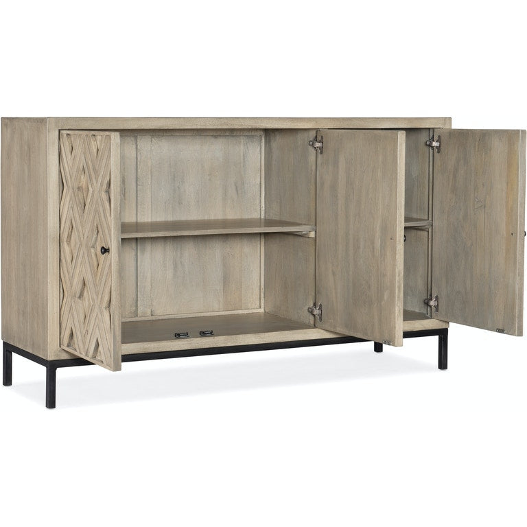 Entertainment Console-Hooker-HOOKER-5993-55460-80-Media Storage / TV Stands-4-France and Son