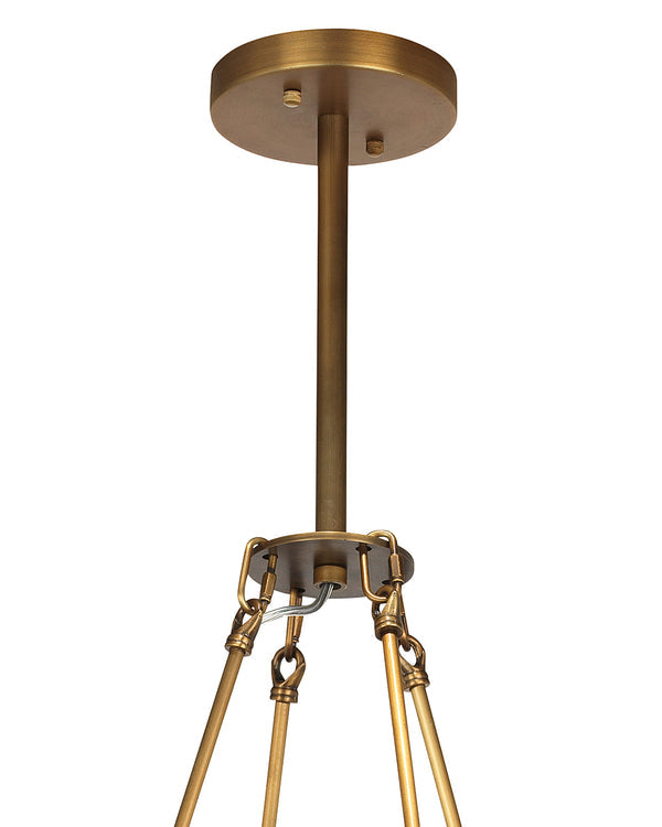 Manchester 8 Light Chandelier Brass-Jamie Young-JAMIEYO-5MAN8-CHAB-Chandeliers-2-France and Son