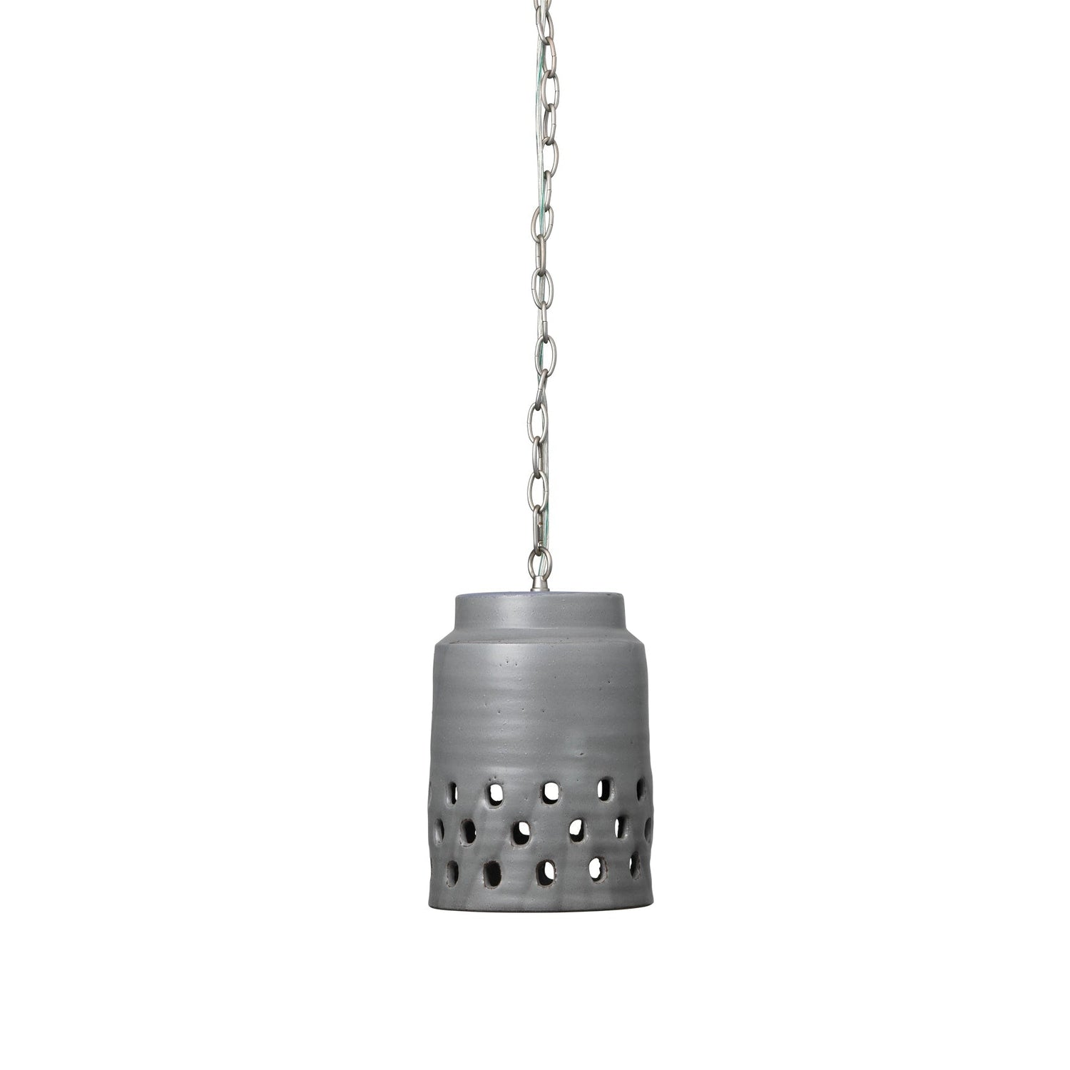 Long Perforated Pendant-Jamie Young-JAMIEYO-5PERF-LONGGR-PendantsGrey-1-France and Son