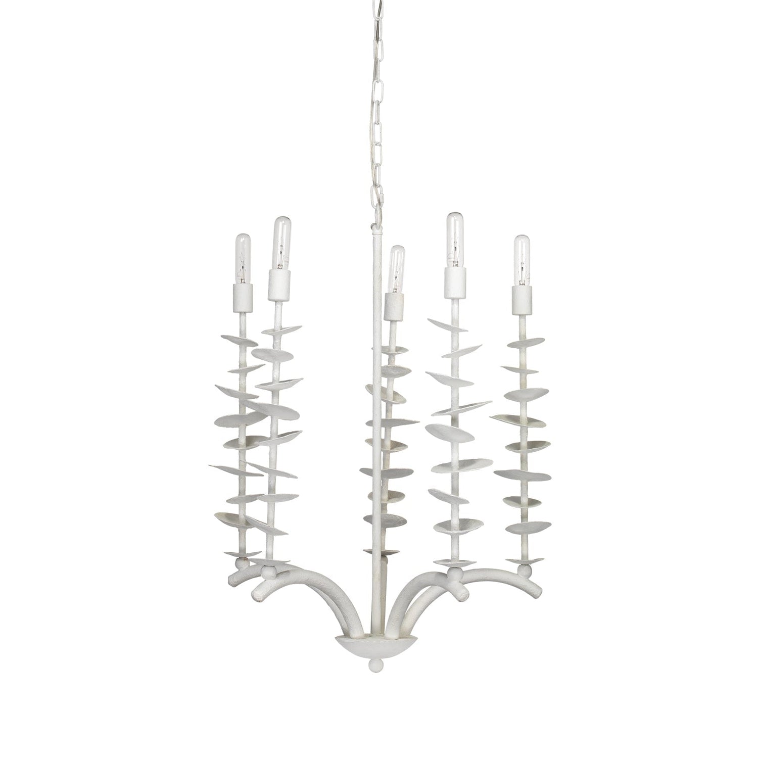 Petals Chandelier-Jamie Young-JAMIEYO-5PETA-CHWH-Chandeliers-1-France and Son