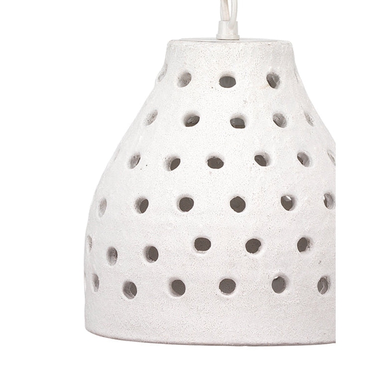 Porous Pendant - Medium-Jamie Young-JAMIEYO-5PORO-MDWH-Pendants-1-France and Son