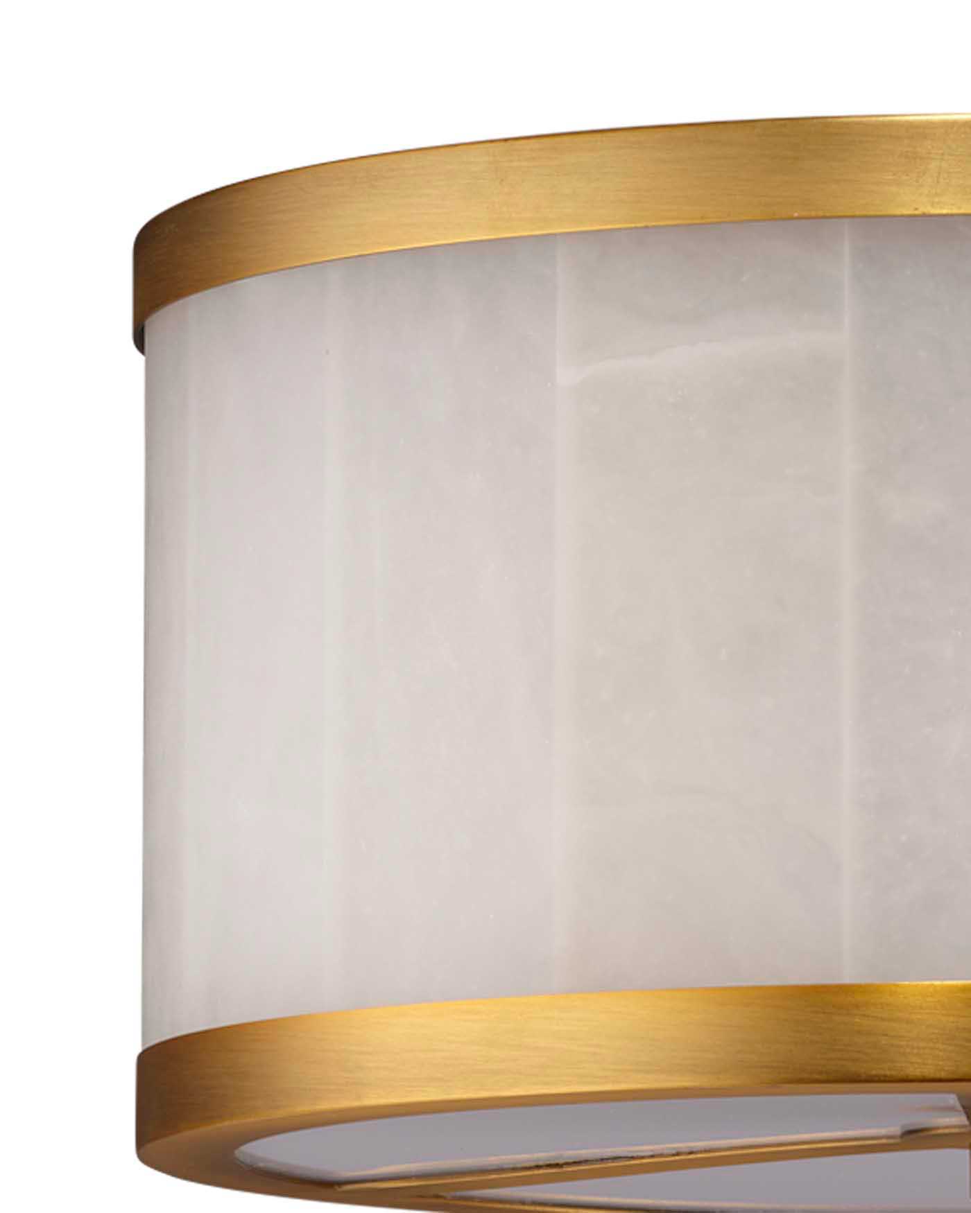 Upsala Alabaster Flush Mount Ceiling Light - Small-Jamie Young-JAMIEYO-5UPSA-SMAL-Flush Mounts-4-France and Son