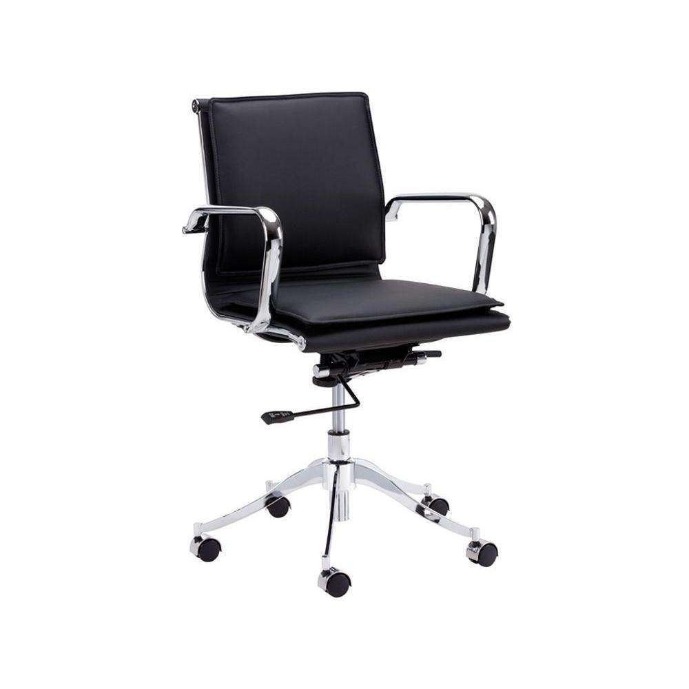 Morgan Office Chair-Sunpan-SUNPAN-102988-Task ChairsOnyx-4-France and Son