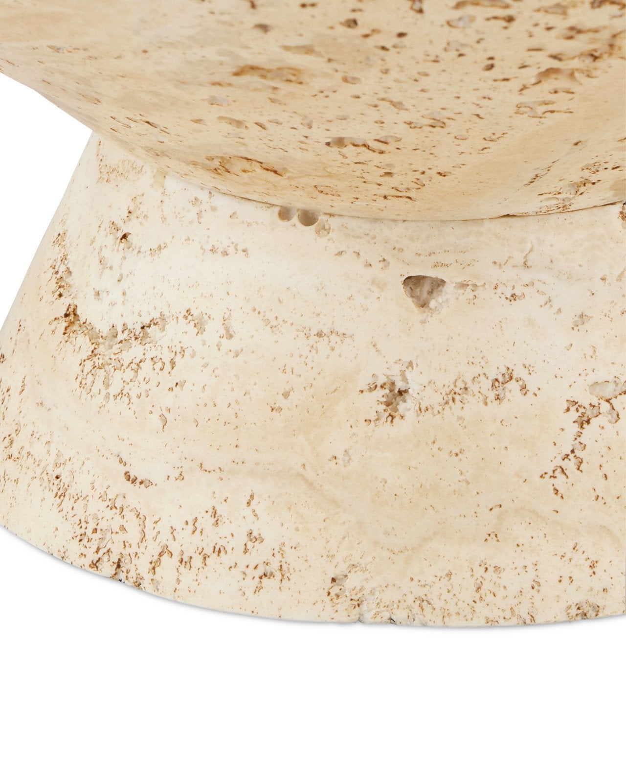 Lubo Travertine Large Bowl