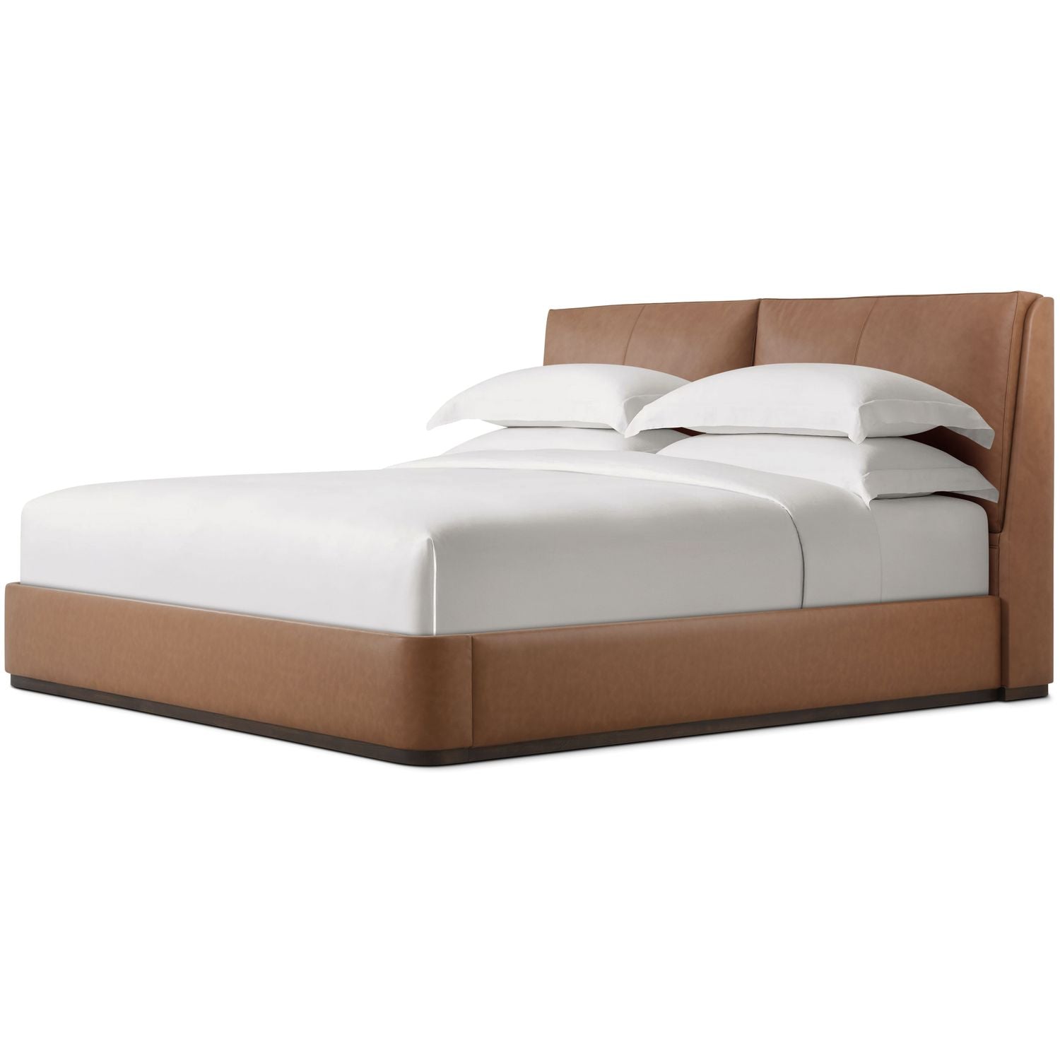 Vienna Bed - Queen / Cognac