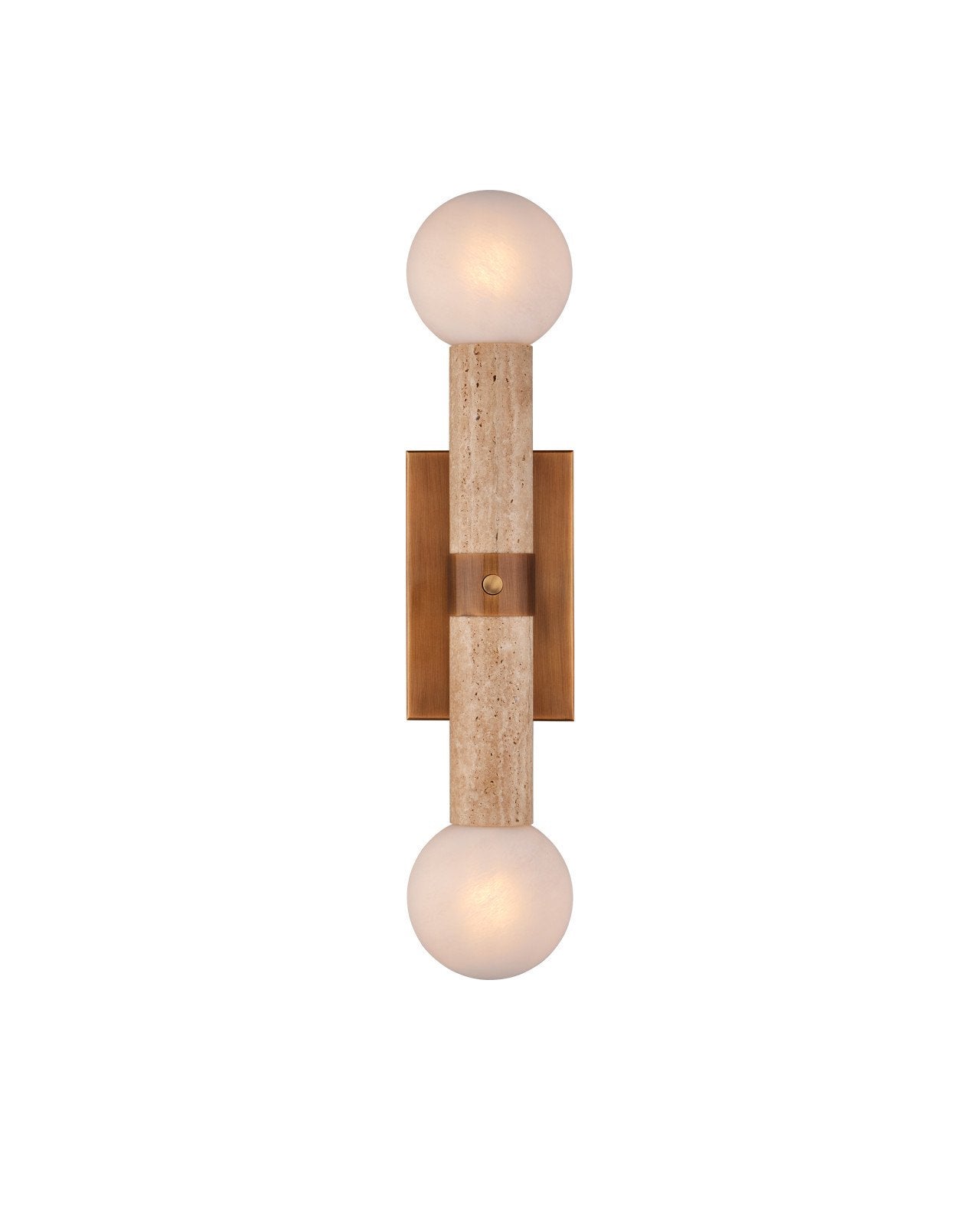 Beatrix Beige Bath Wall Sconce