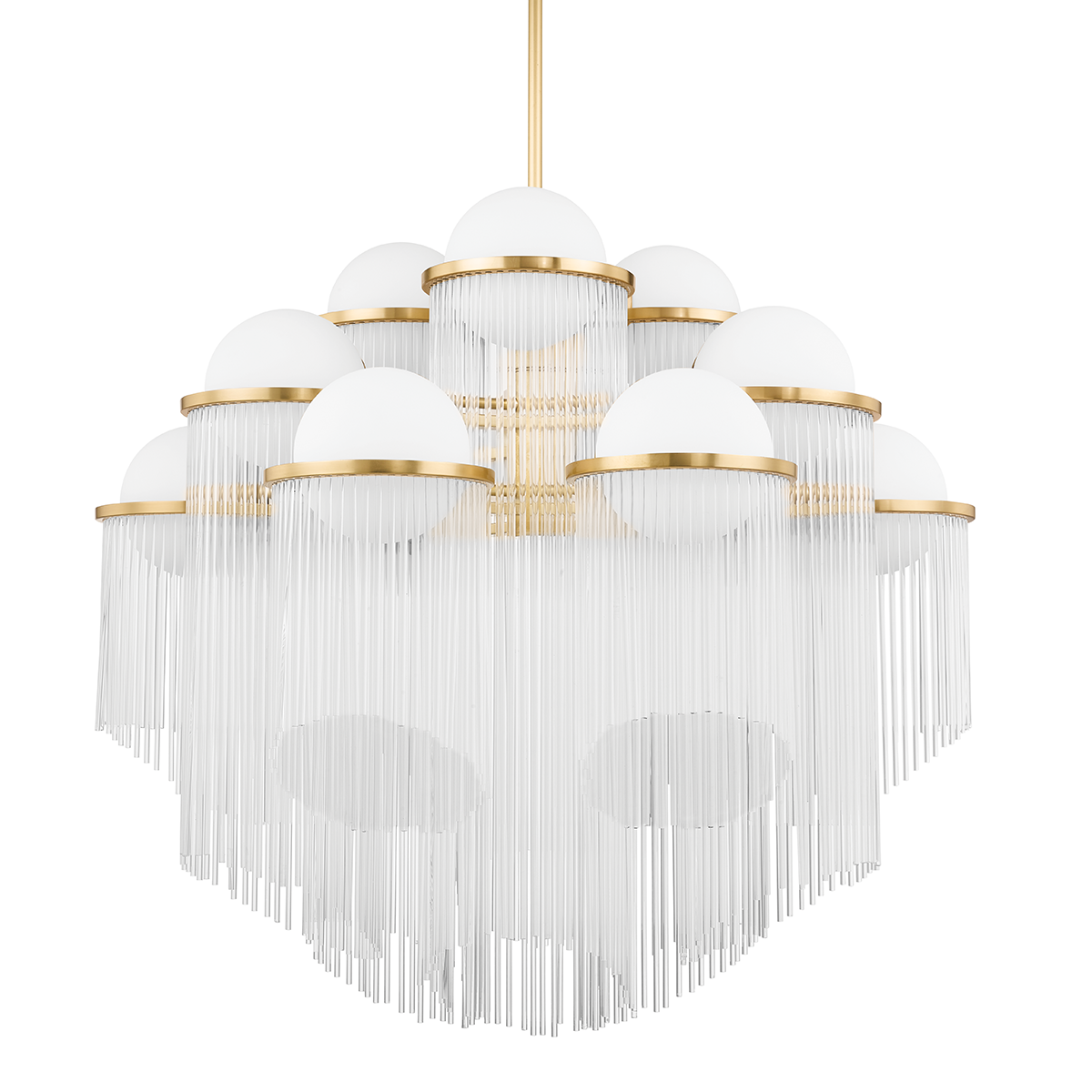 Celestial 12LT Chandelier-Corbett Lighting-CORBETT-398-38-AGB-Chandeliers-1-France and Son