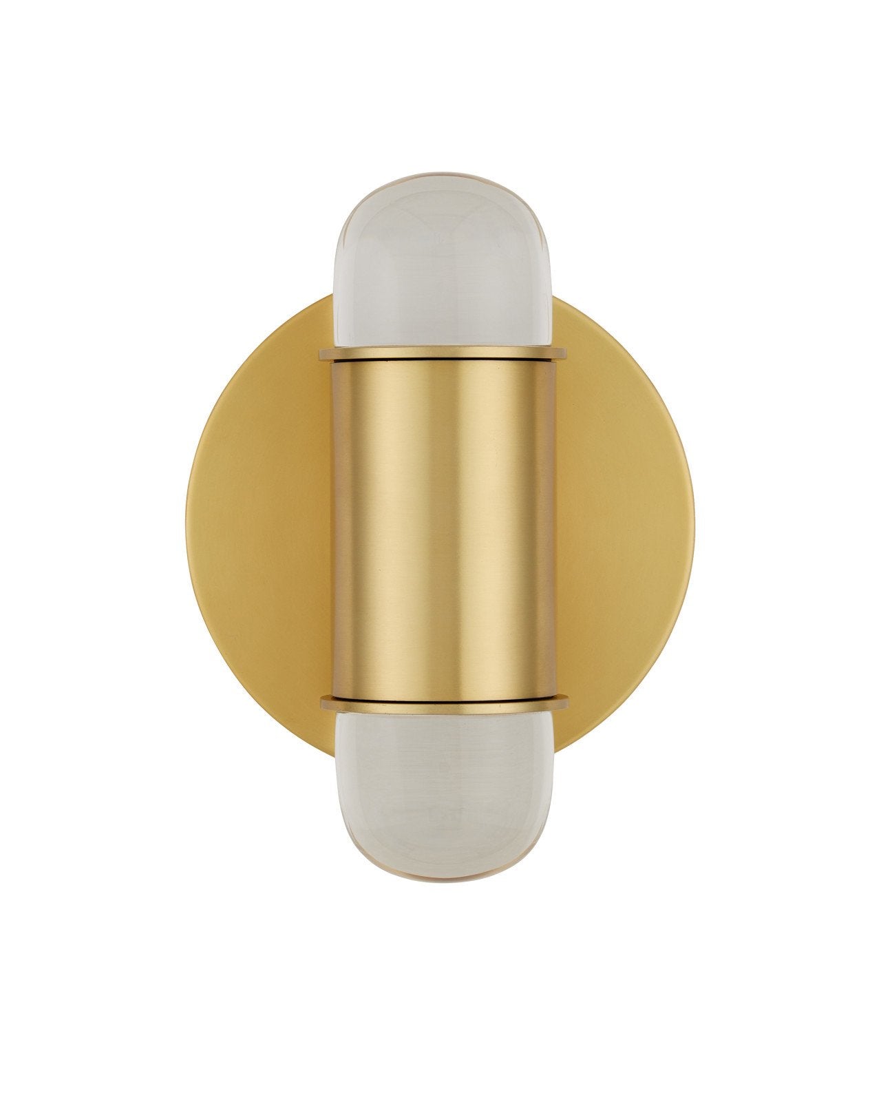 Capsule Brass Wall Sconce