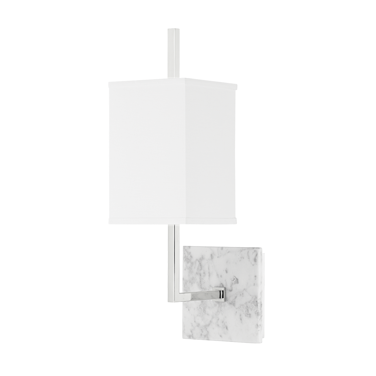 Mikaela 1 Light Wall Sconce-Mitzi-HVL-H700101-PN-Outdoor Wall SconcesPolished Nickel-2-France and Son