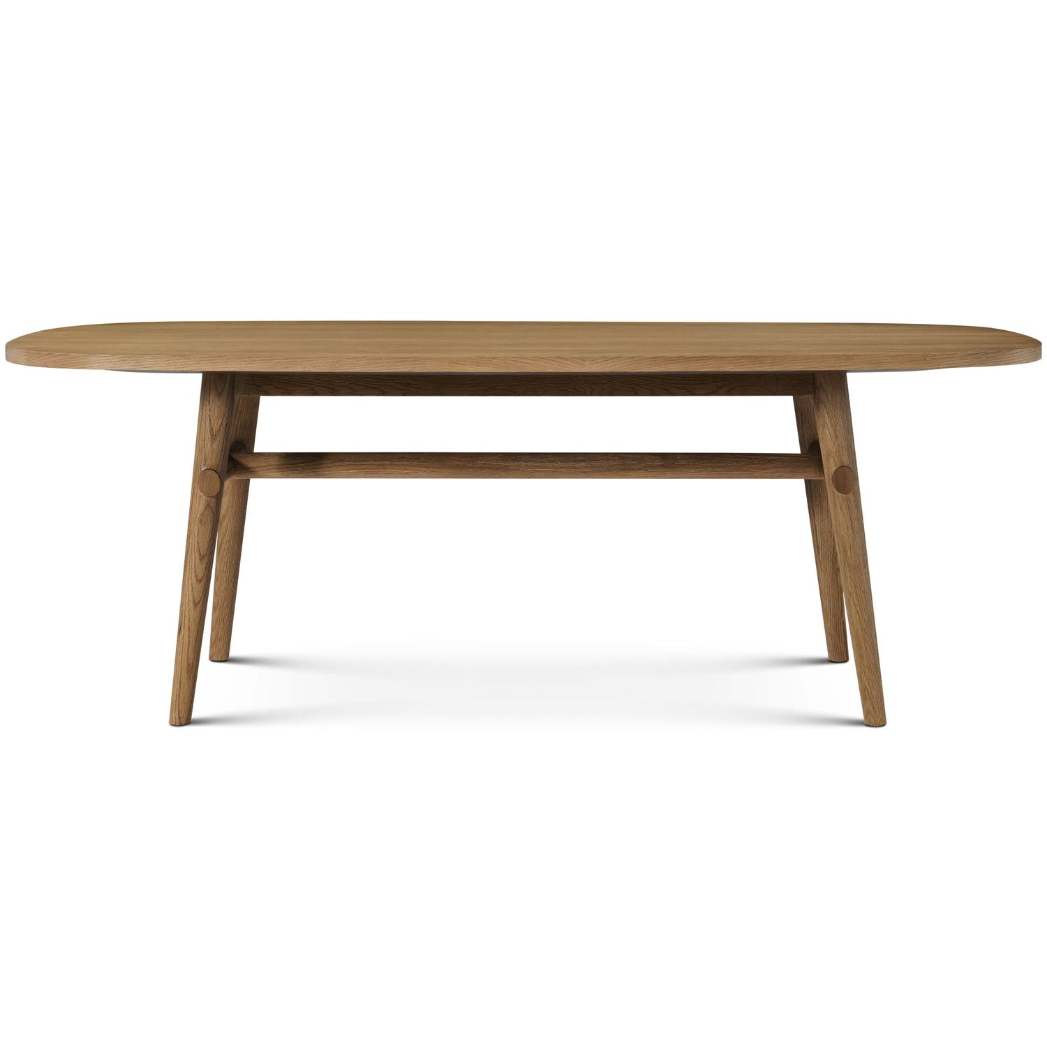 Madrid Oval Dining Table - Demi / Natural