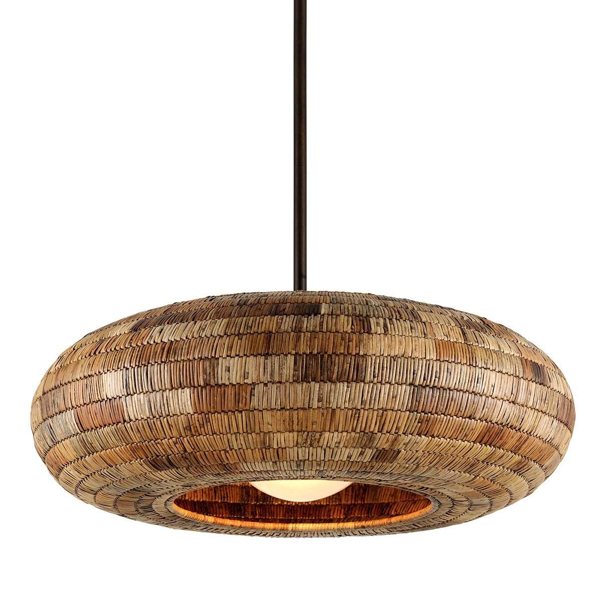 Breuer 1Lt Pendant - Large-Troy Lighting-STOCKR-TROY-F6735-Pendants-1-France and Son