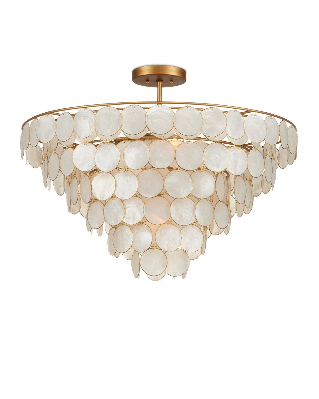 Bon Vivant Large Semi-Flush Mount