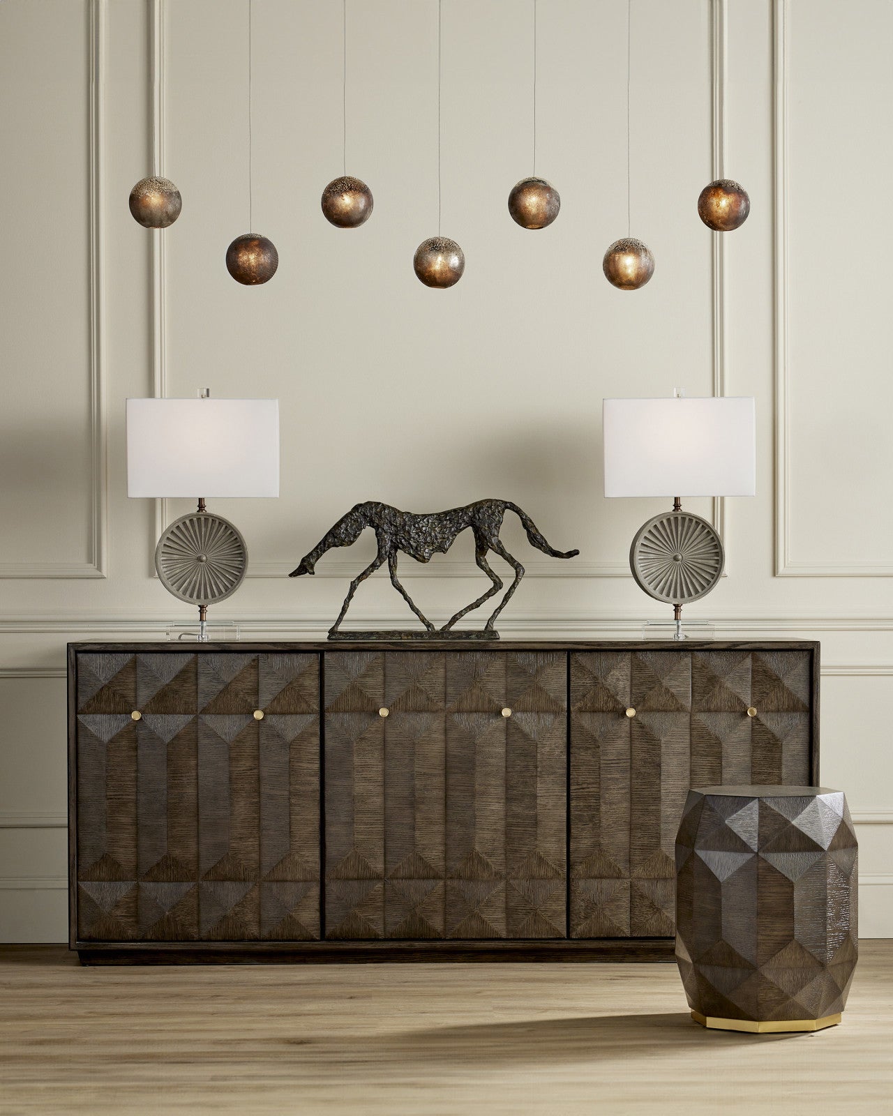 Kendall Dove Gray Credenza