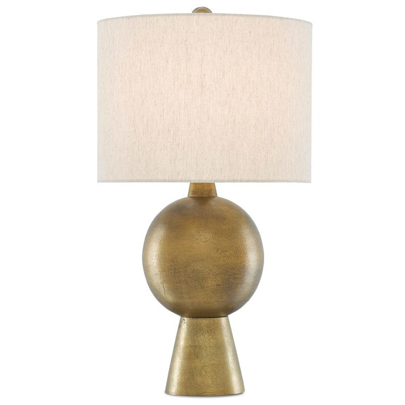 Rami Brass Table Lamp-Currey-CURY-6000-0535-Table Lamps-1-France and Son