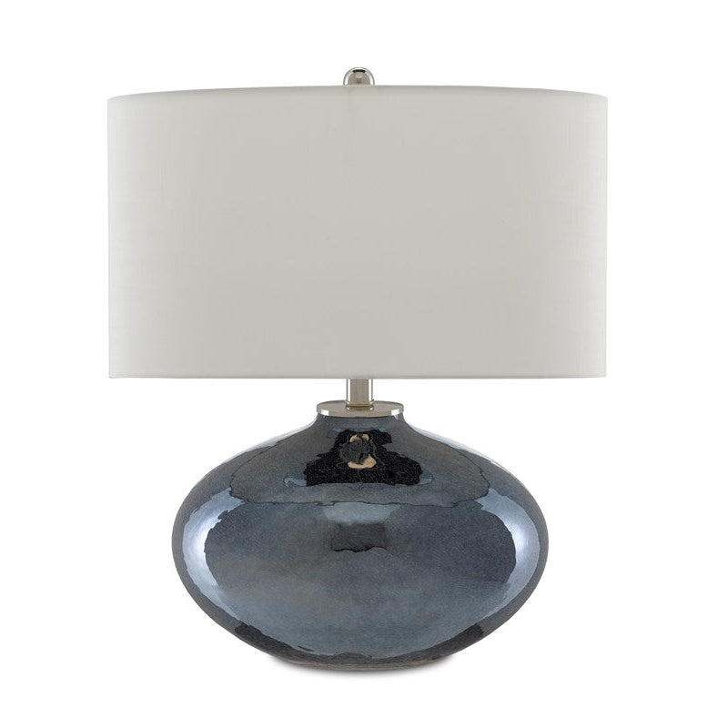 Lucent Blue Table Lamp-Currey-CURY-6000-0645-Table Lamps-2-France and Son