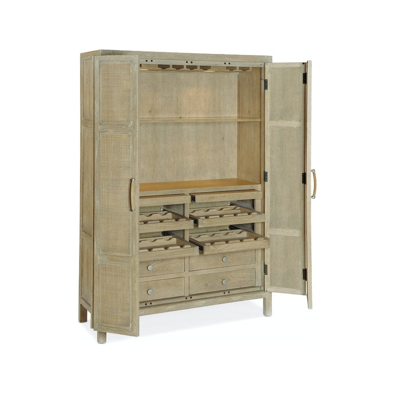 Surfrider Bar Cabinet-Hooker-HOOKER-6015-75160-80-Bar Storage-7-France and Son