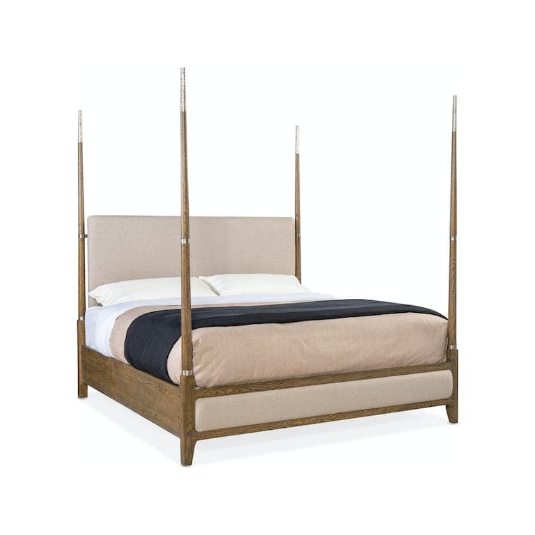 Chapman King Four Poster Bed-Hooker-HOOKER-6033-90466-85-BedsKing-1-France and Son