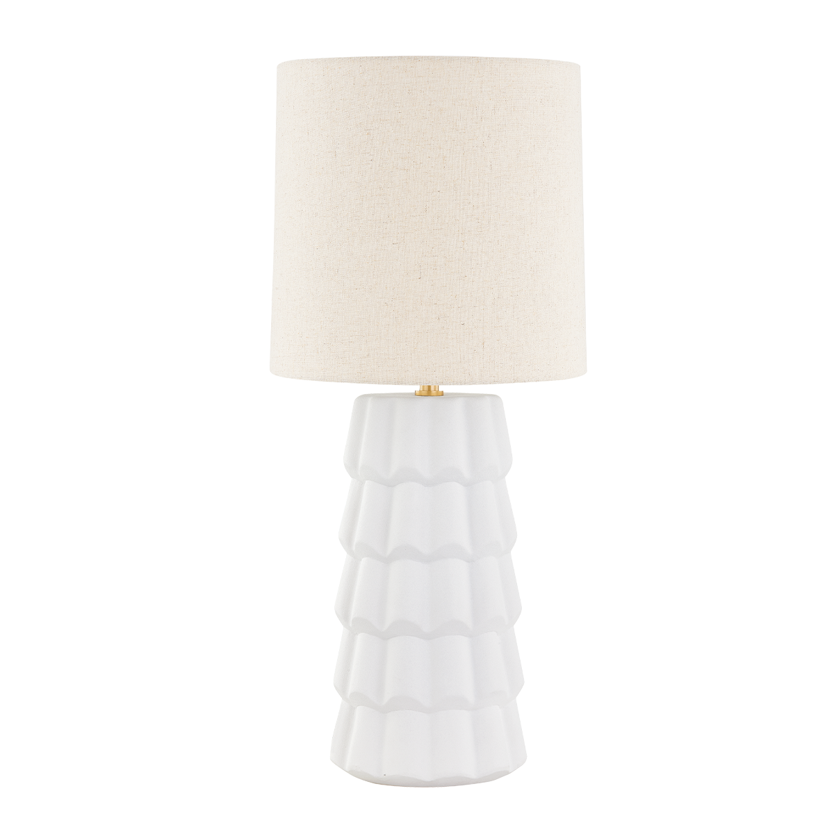 Maisie 1 Light Table Lamp-Mitzi-HVL-HL712201-AGB/CTW-Table Lamps-1-France and Son