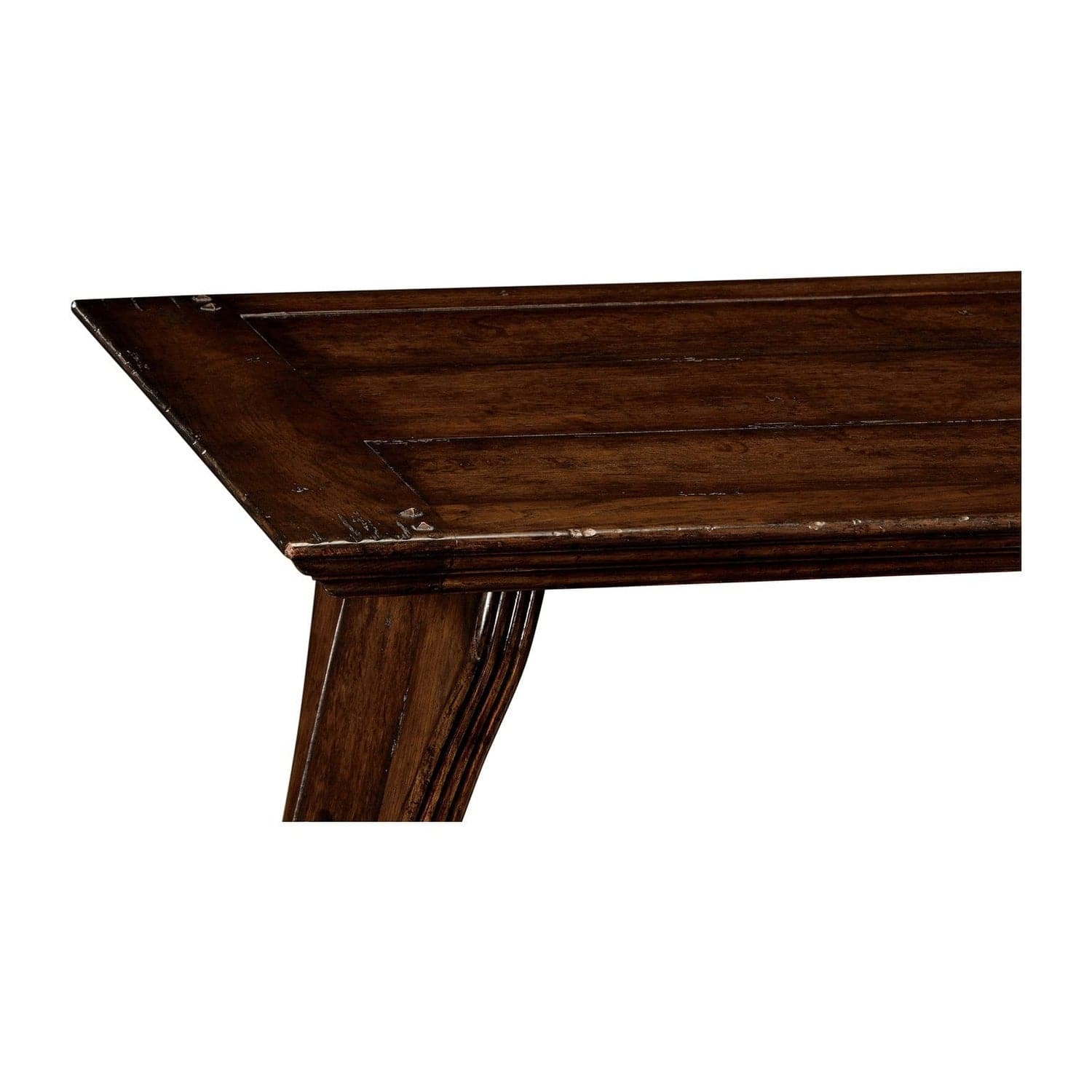 Dark Oak Tavern Dining Table-Jonathan Charles-JCHARLES-494440-52L-TDO-Dining TablesMedium-8-France and Son