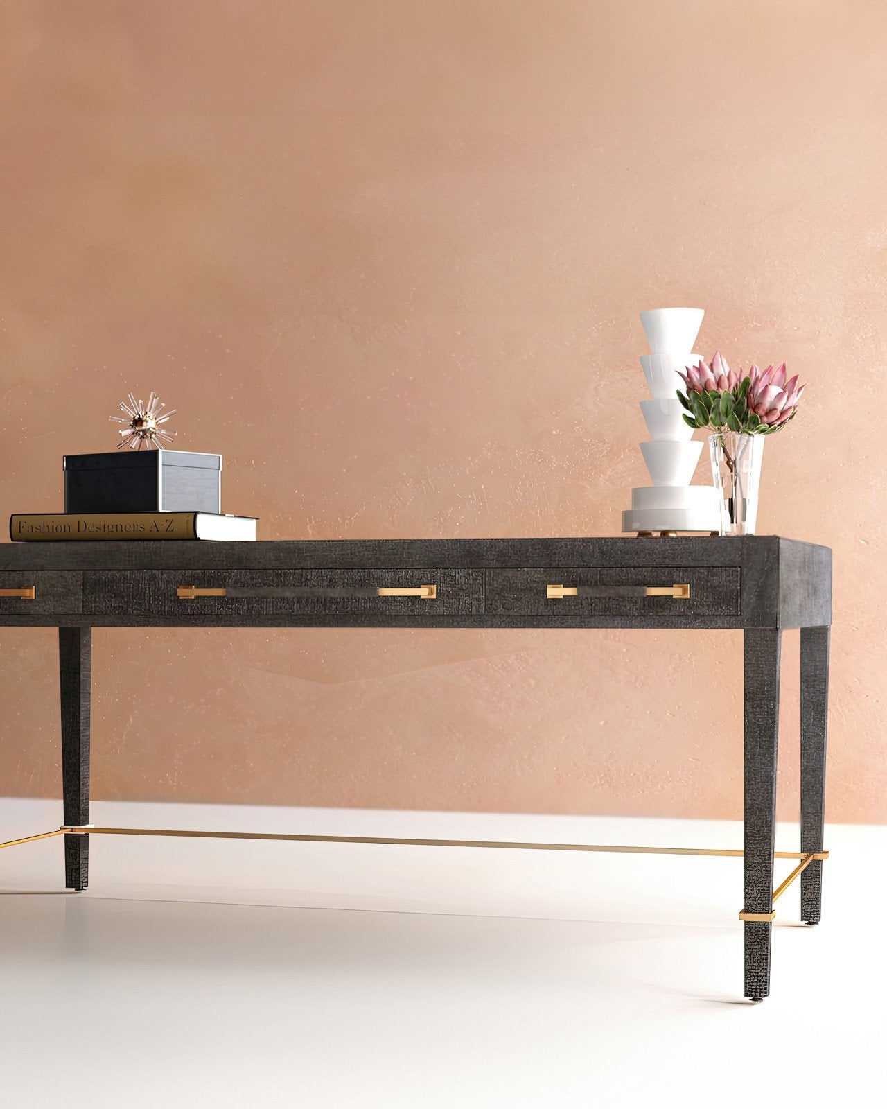 Verona Black Desk