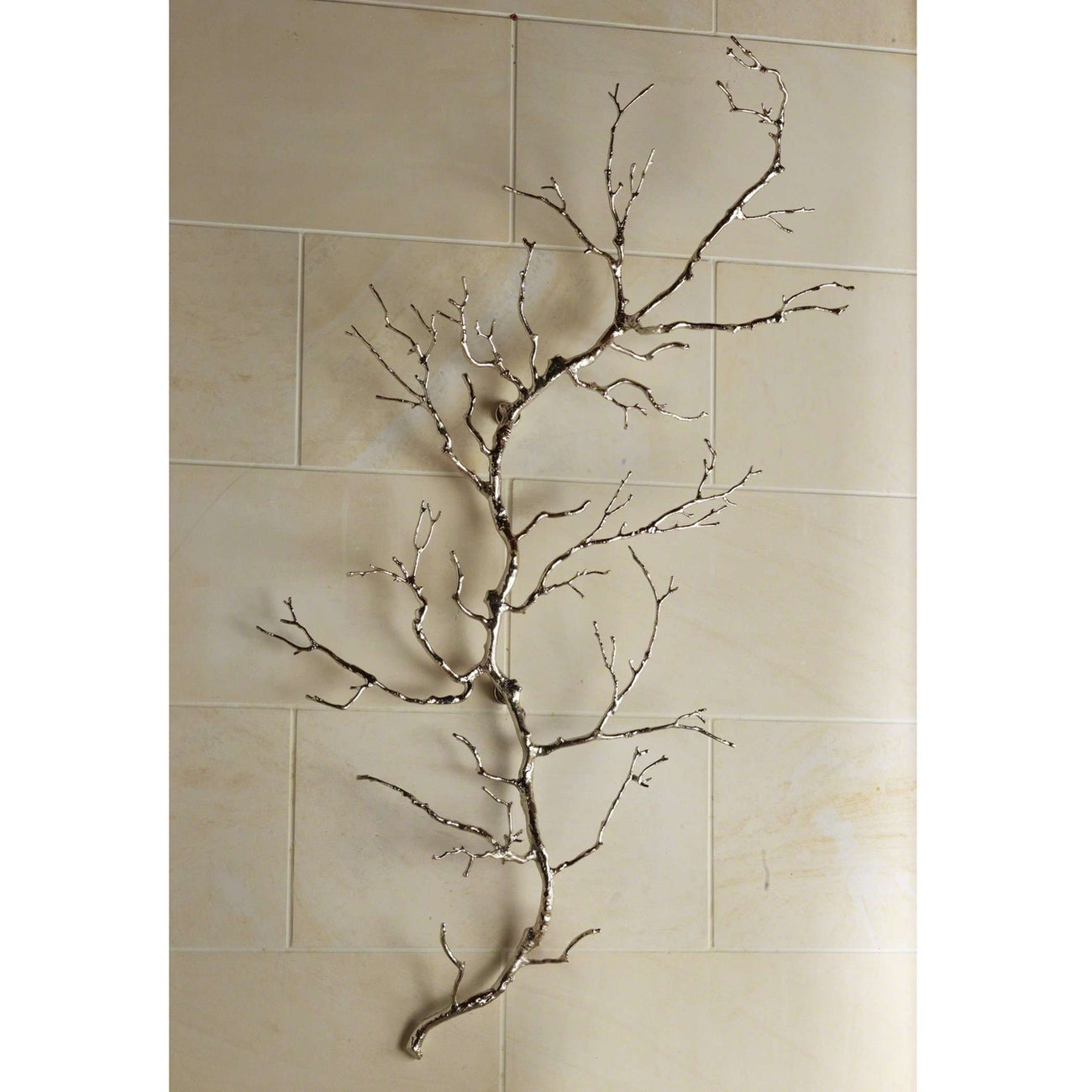 Twig Wall Art - Nickel-Global Views-GVSA-9.92252-Wall Art-1-France and Son