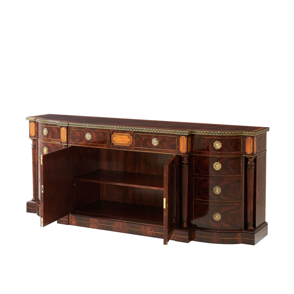 Donwell Buffet-Theodore Alexander-THEO-6105-436-Sideboards & Credenzas-2-France and Son