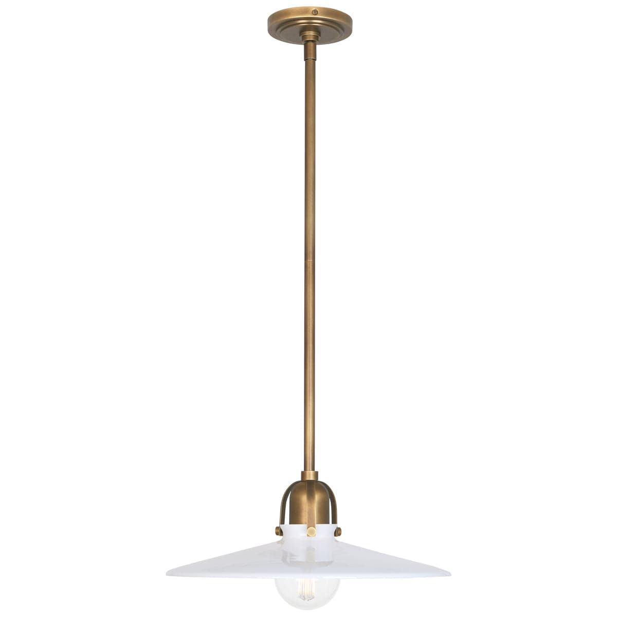 Rico Espinet Arial Pendant-Robert Abbey Fine Lighting-ABBEY-615-PendantsWarm Brass-1-France and Son