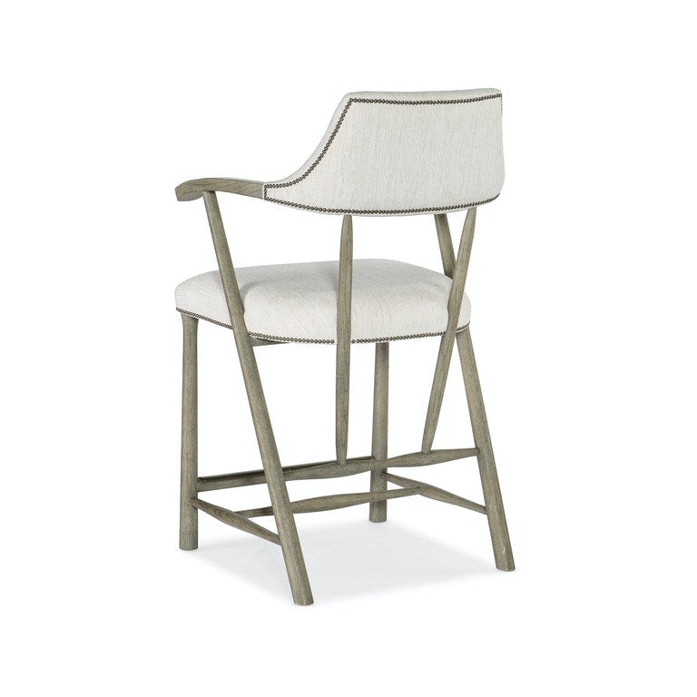 Stack Rock Counter Stool-Hooker-HOOKER-6150-75350-85-Bar StoolsGrey-5-France and Son