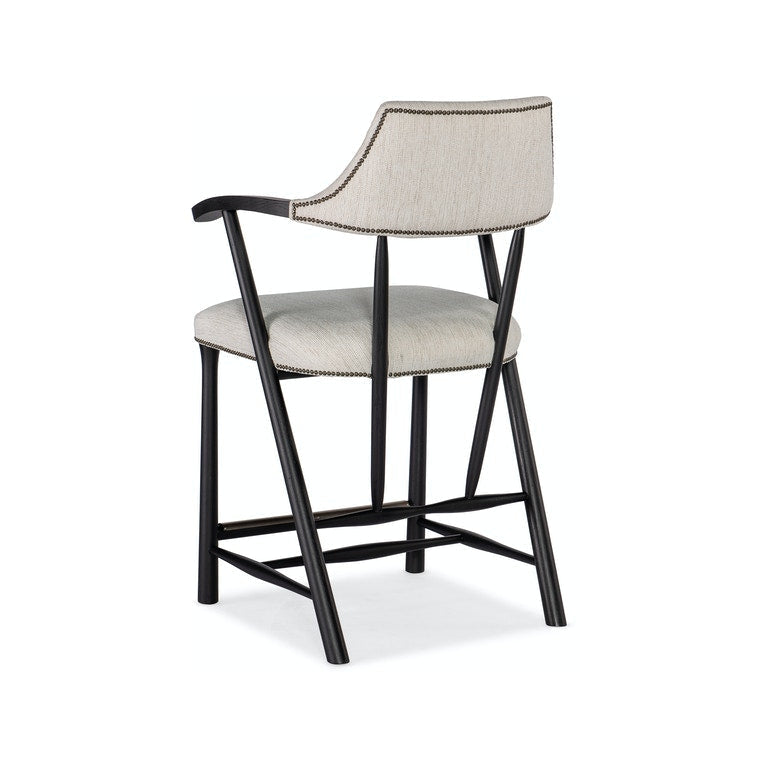 Stack Rock Counter Stool-Hooker-HOOKER-6150-75350-99-Bar StoolsBlack-8-France and Son