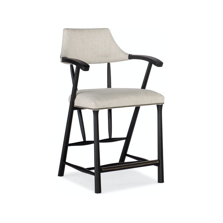 Stack Rock Counter Stool-Hooker-HOOKER-6150-75350-99-Bar StoolsBlack-6-France and Son