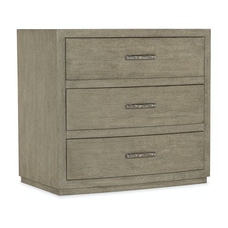 Ashford Three Drawer Nightstand-Hooker-HOOKER-6150-90216-85-Nightstands-1-France and Son