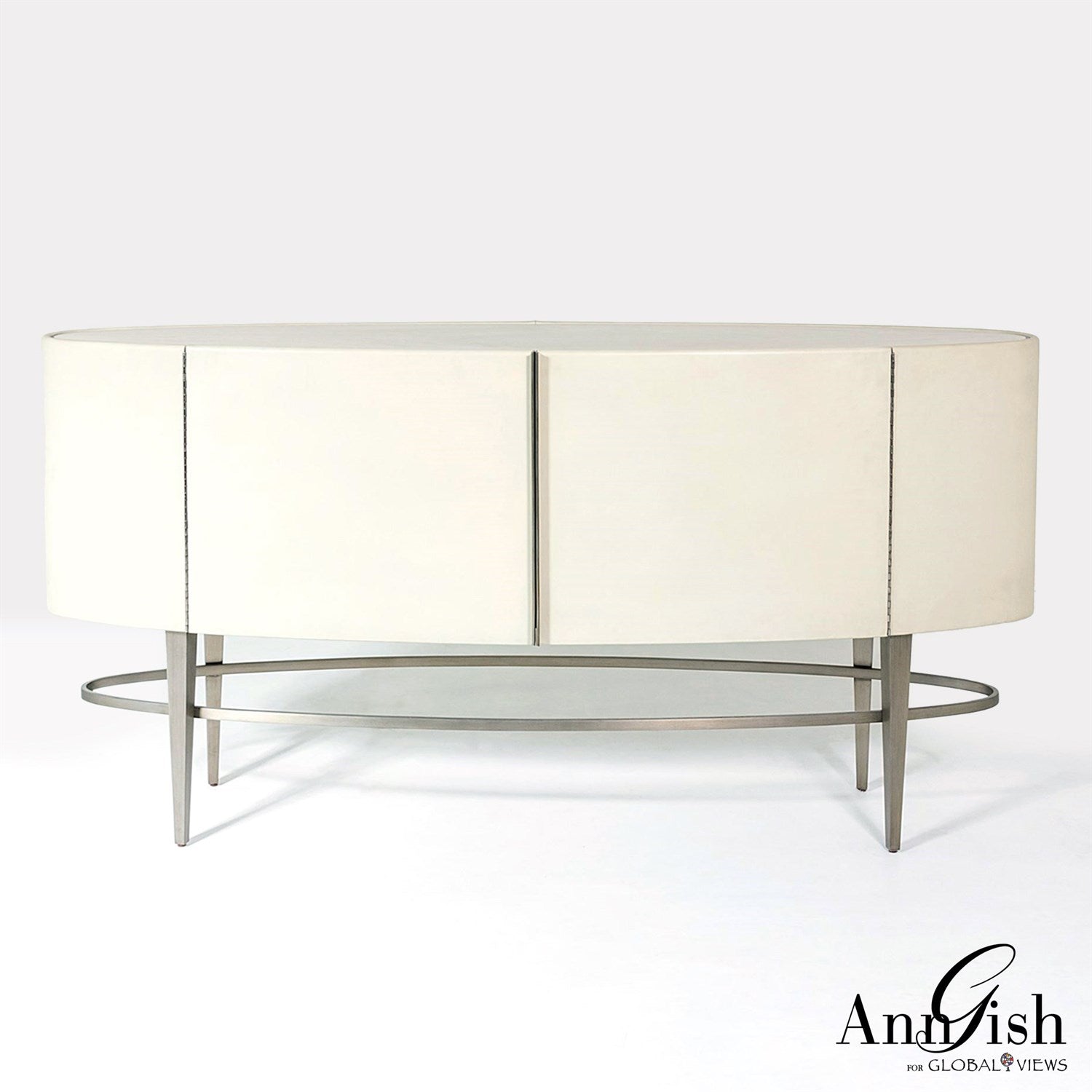 Ellipse Sideboard-Global Views-GVSA-AG2.20012-Sideboards & CredenzasIvory-1-France and Son