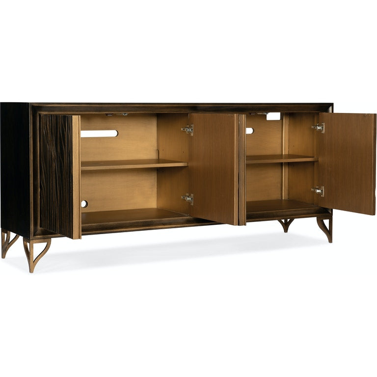 Mountgomery Four Door Credenza-Hooker-HOOKER-628-55005-87-Sideboards & Credenzas-2-France and Son