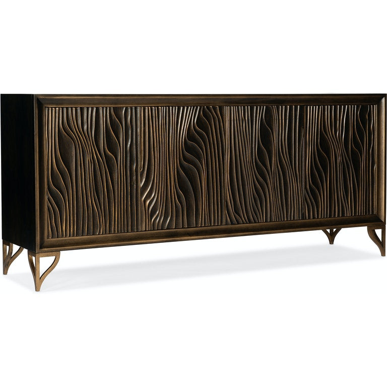 Mountgomery Four Door Credenza-Hooker-HOOKER-628-55005-87-Sideboards & Credenzas-1-France and Son