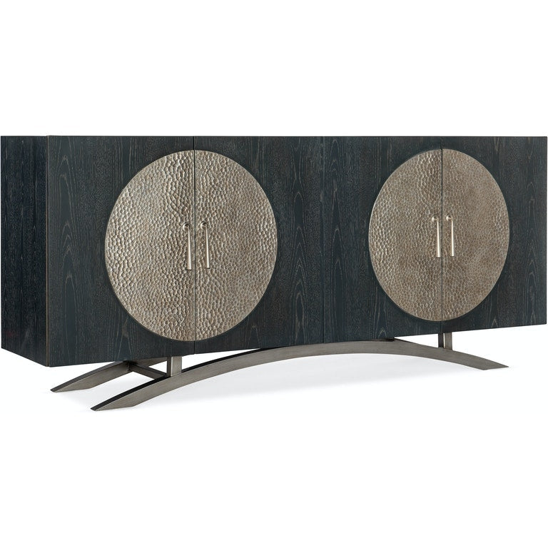 Nolita Four Door Entertainment Console-Hooker-HOOKER-628-55034-98-Sideboards & Credenzas-1-France and Son