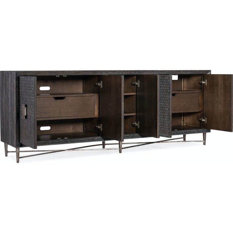 Keenan Five Door Credenza-Hooker-HOOKER-628-85106-96-Sideboards & Credenzas-4-France and Son