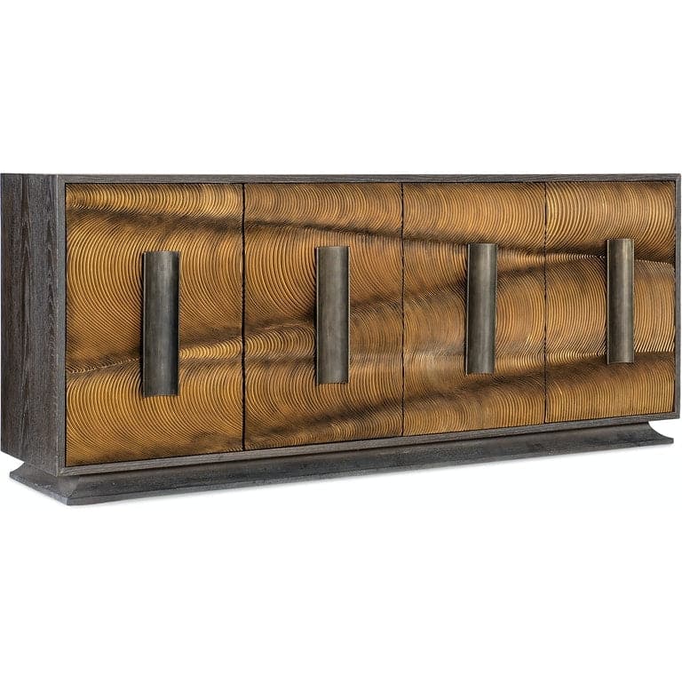 Swaley Four Door Credenza-Hooker-HOOKER-628-85633-15-Sideboards & Credenzas-1-France and Son