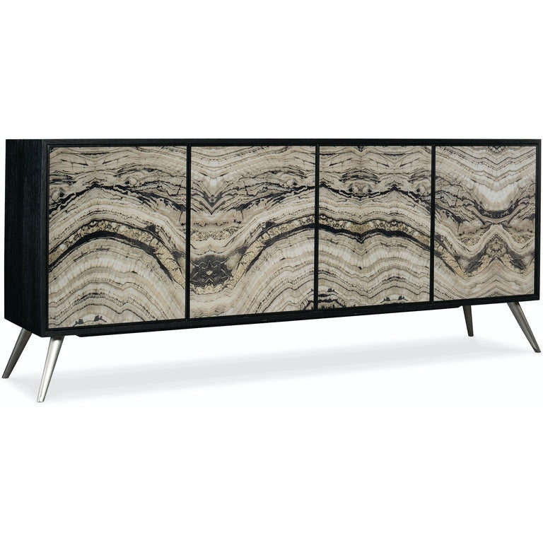 Rockee Four Door Credenza-Hooker-HOOKER-628-85647-98-Sideboards & Credenzas-1-France and Son