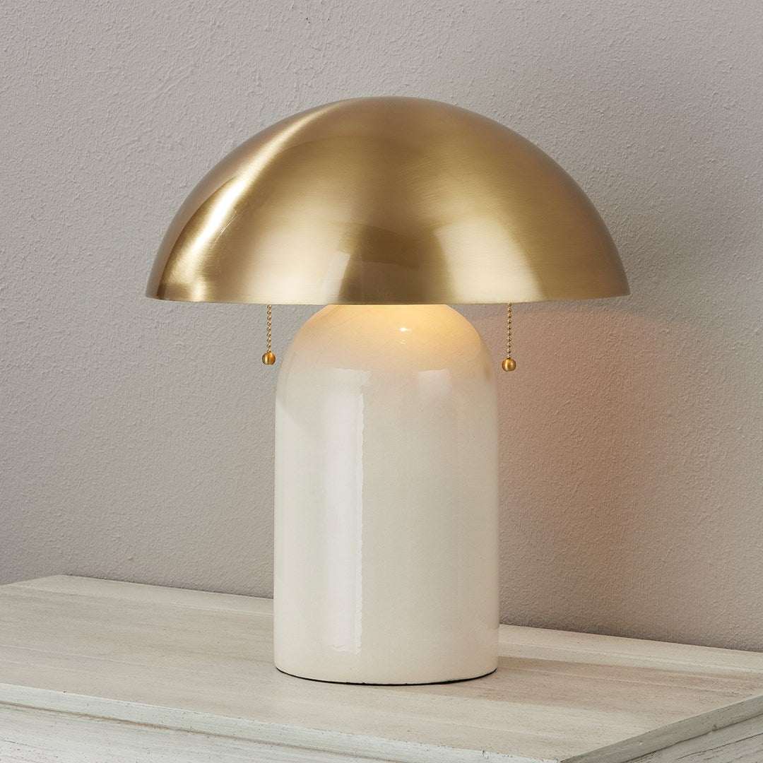 Gaia - 2 Light Table Lamp-Mitzi-HVL-HL777201-AGB/CLC-Table Lamps-3-France and Son