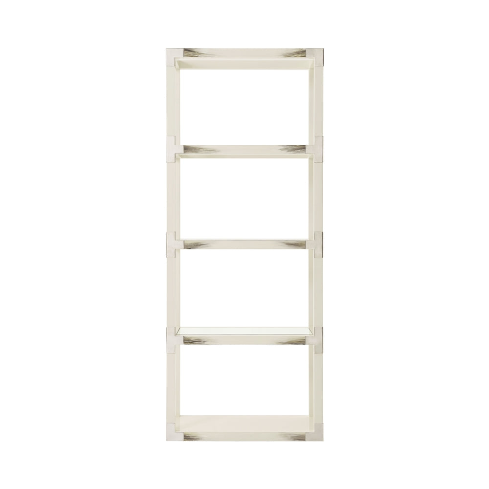 Cutting Edge Etagere-Theodore Alexander-THEO-6302-109-Bookcases & CabinetsBlack-6-France and Son